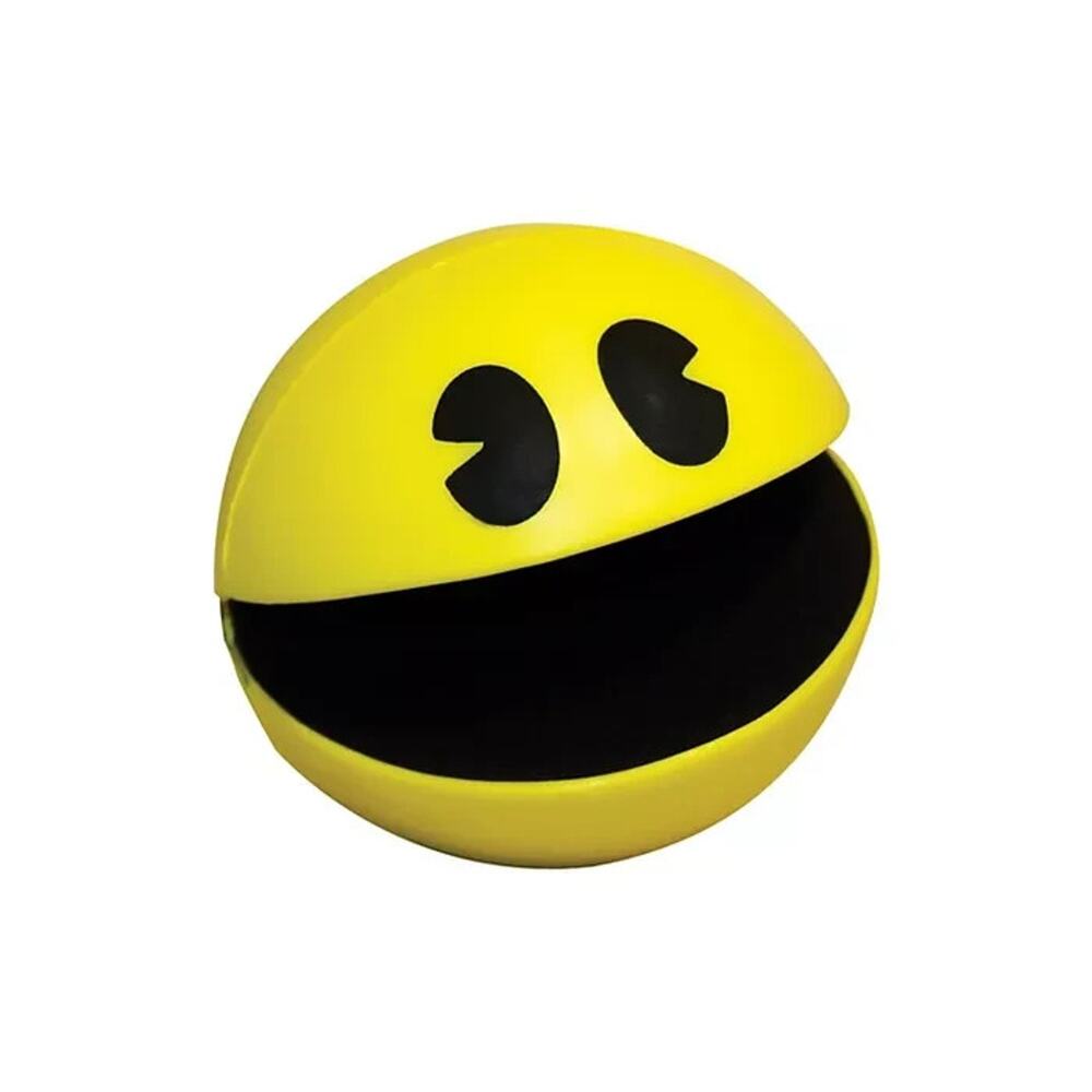 🔥Pac-Man Yellow Squishy Stress Ball Foam Figure BNWT🔥